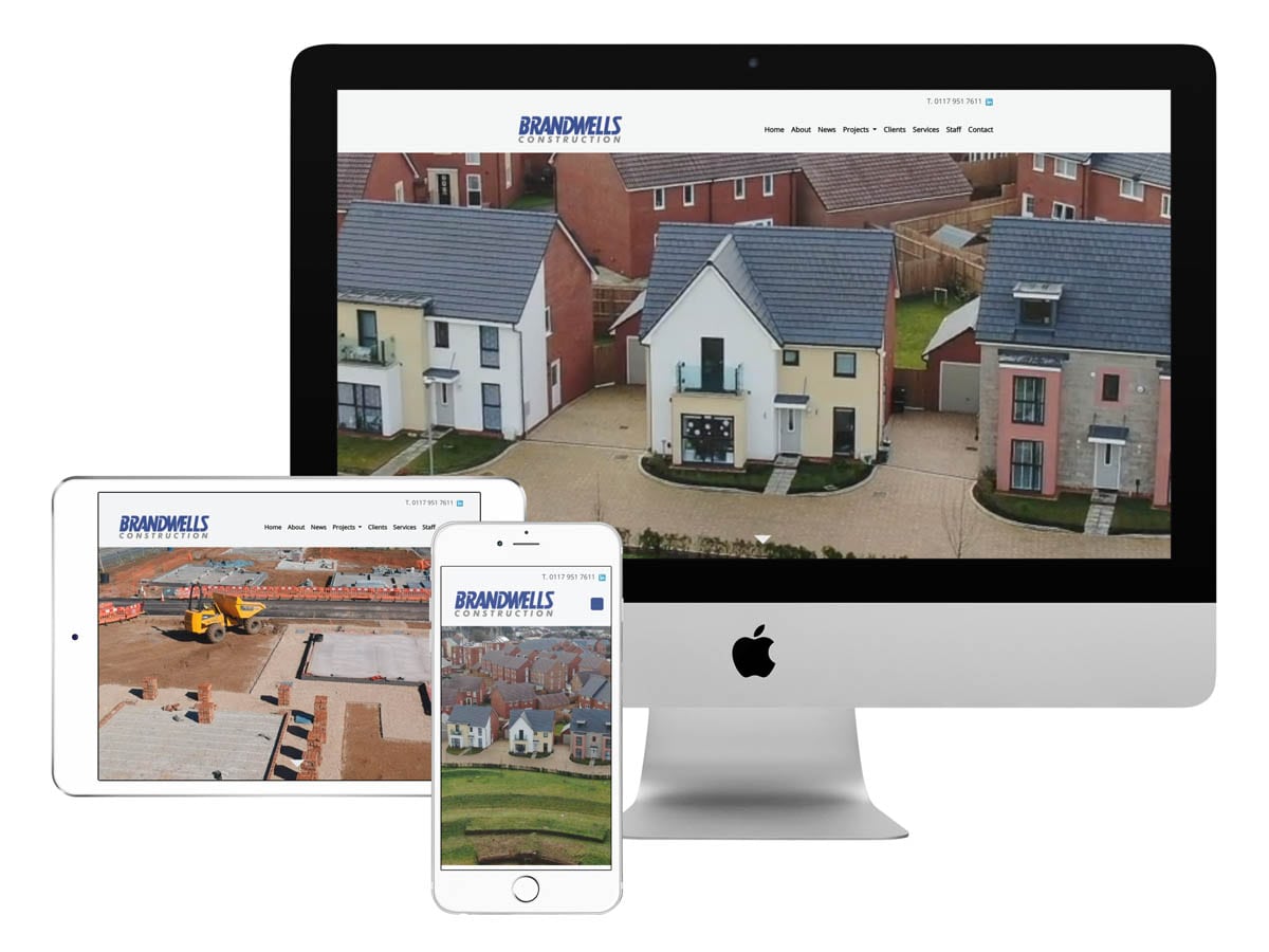 Brandwells Construction Responsive Website